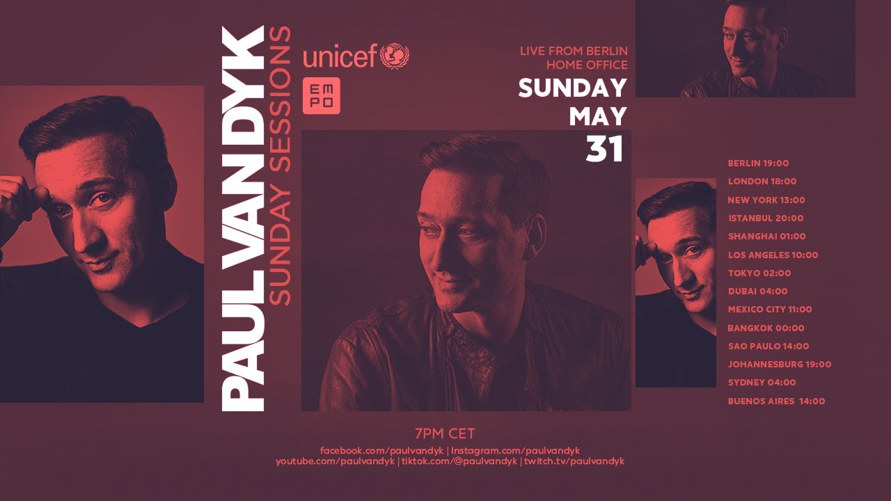 Paul van Dyk - Live @ Sunday Session #12 2020