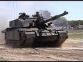 Great Sounding Challenger Tank Display At Bovington.