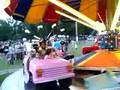 giggling on the cars