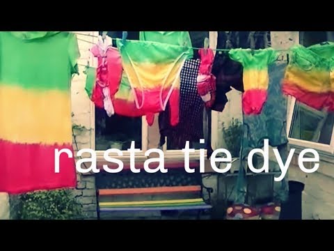 how to tie dye your t-shirt