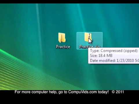 how to zip a file in windows
