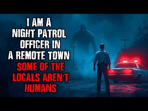 "I'm a Night Patrol Officer in a Remote Town... Some Of The LOCALS AREN'T HUMANS" Creepypasta