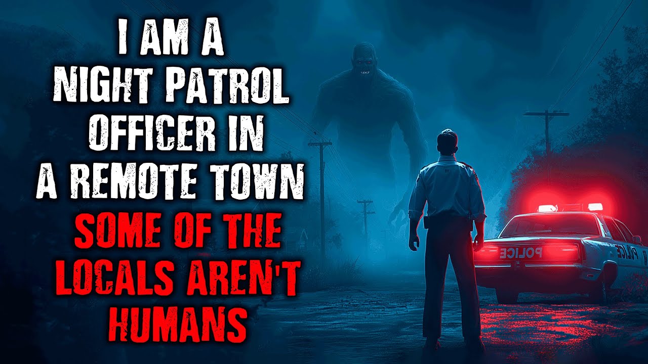 "I'm a Night Patrol Officer in a Remote Town... Some Of The LOCALS AREN'T HUMANS" Creepypasta
