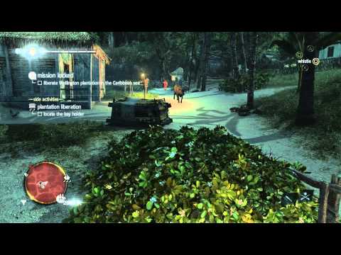 Assassins Creed IV Freedom Cry - Plant The Seeds: Liberate Wellington Plantataion Mission Sequence