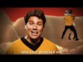 download this song: bit.ly click to tweet this vid-ee-oh! clicktotweet.com epic rap merch: districtlines.com clean edit mp3: bit.ly instrumental mp3: bit.ly hi. my name is nice peter, and this is an epic rap battle of history. i like this one, and i hope you do too. say hi on twitter: @nicepeter @theepiclloyd these videos could not be possible without you, your suggestions, and a very talented cast and crew: christopher columbus: nice peter www.youtube.com captain kirk: lloyd ahlquist aka epiclloyd www.youtube.com spock: omar gharaibeh www.youtube.com sulu: jon na www.youtube.com hot alien: mary gutfleisch www.youtube.com directed by dave mccary: www.youtube.com assistant director: patrick mcintyre edited by sean barrett: youtube.com behind the scenes edited by: marc chester director of photography: jon na youtube.com written by: nice peter, lloyd ahlquist, greg owens, and zach sherwin aka mc mr. napkins beat by: dizzy of sound nation ltd art and costumes by mary gutfleisch: youtube.com makeup and hair by jessie sinatra audio mixed by: rafael serrano produced by mickey meyer for maker studios, venice, ca. production assistant: chris miller production coordinator: atul singh gosh i think that's about it. see you soon, - nice peter
