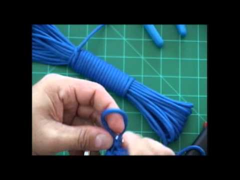 how to braid paracord belt