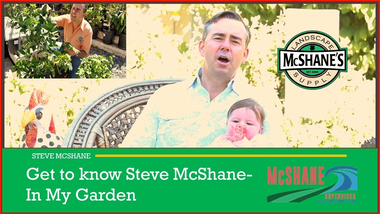 Get to Know Steve McShane- In My Garden
