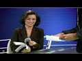 A Careta do Jornal Nacional - Renata mostrando lingua