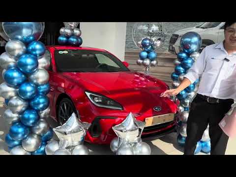Giao xe thể thao 2 cửa Subaru BRZ màu đỏ siêu đẹp | Hoàn Hưng Subaru 0967.446.355