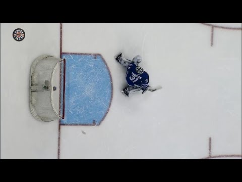 Video: Canucks' Boeser rings both posts in overtime