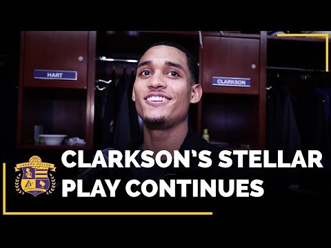 Video: Jordan Clarkson Continued His Stellar Play In Lakers Win Over New York Knicks