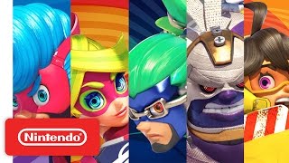 ARMS character and weapons trailers