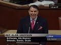 "I apologize to the dead and their families that we haven't voted sooner to end this holocaust in America." http://bit.ly/QQzoQ #HCR