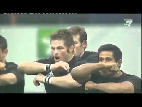 Haka All Blacks- Italia vs All Blacks 14 novembre 2009 san siro