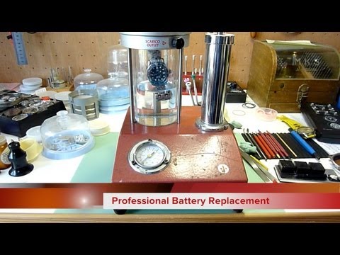how to a watch battery
