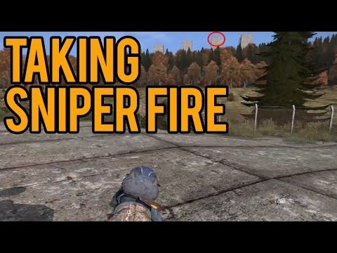 DayZ Standalone Alpha - Im Feeling Lucky Part 16 Taking Sniper Fire!