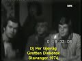 Dj Per Gj�v�g Grotten Diskotek Stavanger 1974
