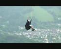 Rupert paragliding at Bossington