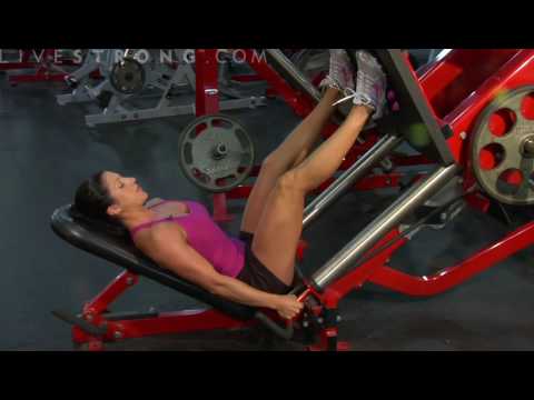 how to perform leg press