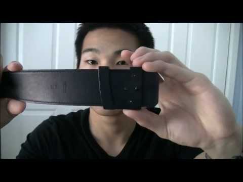 how to fake louis vuitton belt
