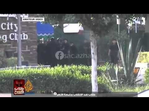 Egypt police clash with pro-Morsi students