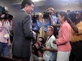Colbert visits the White House