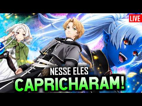UM ANIME BIZARRO e NOVO VISUAL de Mushoku Tensei 3 | IntoxiLive