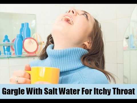 how to cure itchy throat