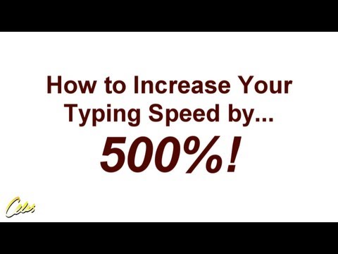 how to improve typing speed