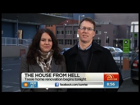 tassie - The Tassie home renovation will begin on House Rules. Tasmanian team Plinio and Jane chat to Sunrise about their plans.