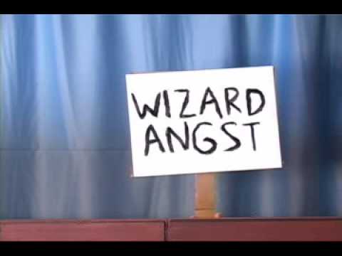 angst - http://www.potterpuppetpals.com Harry Potter feels cranky and pubescent today, and he doesn't know why.