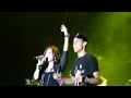 Demi Lovato Sube al escenario a su PROMETIDO y canta Lo Que Soy con David ;Bogota-Colombia 28.1O.1O