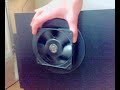 Logitech Z5500 ventilator in frond of the bass Logitech Z5500 ventilator in frond of the bass