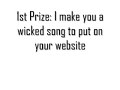 Make Your Own Music Video Contest!