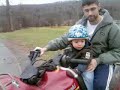 First 4 wheeler ride