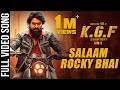 Download Salaam Rocky Bhai Full Video Song Kgf Tamil Yash Prashanth Neel Hombale Films Mp3 Song
