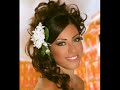 beautiful arabic hair style & make up