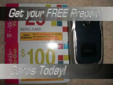Free Prepaid Cell Phone Cards