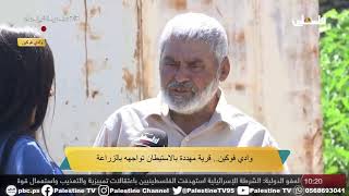 وادي فوكين.. قرية مهددة بالاستيطان تواجهه بالزراعة