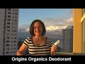 Origins Organic Deodorant Review