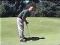 visit www.AGameGolfInstruction.com for hundreds of golf instruction videos. Two important factors in putting are Accuracy and Speed. In this A Game Golf Instruction video, I'll illustrate two drills that will help you increase your accuracy and your ability to get the correct speed. Whenever you practice, by increasing the level of difficulty, you'll be able to score better when playing on the golf course. Whenever you are practicing putting, try aiming at a smaller target and pick a ...