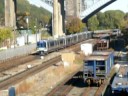 The aquaduct is more interesting than the train