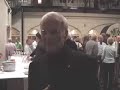 Mercury seven astronaut Scott Carpenter talks to Flight