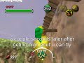 majoras mask glitch: flying to termina field with deku scrub