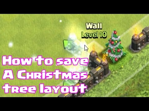 how to grow xmas tree in clash of clans