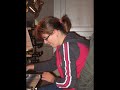 magdalena rainko plays organ recital in christ the king metropolitan cathedral in city of katowice, poland.