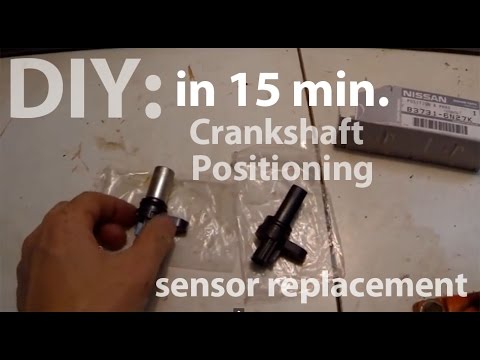 2005 Nissan Altima crankshaft positioning sensor replacement DIY