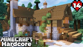 Village Blacksmith and Creeper Farm! Minecraft 1.16 hardcore survival