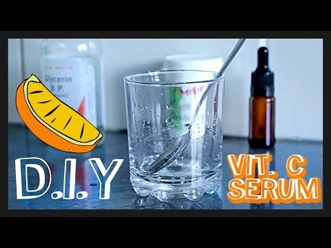 how to make vitamin c skin serum