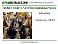 74. The Advantages and Disadvantages of Position Trading 74. The Advantages and Disadvantages of Position Trading